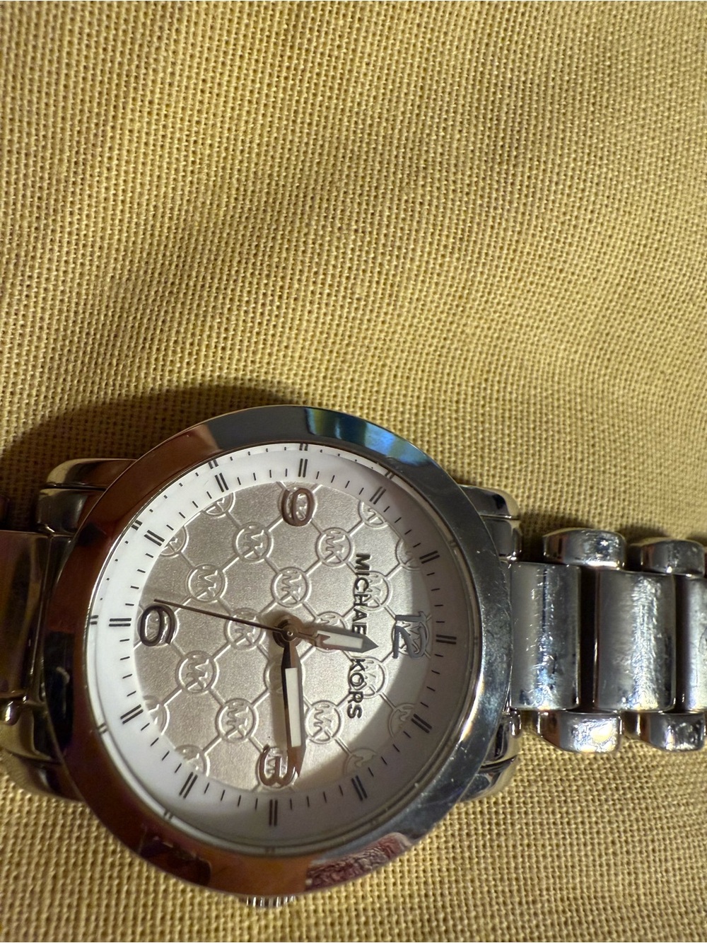 Michael Kors Silver Women’s Stainless Steel Bracelet Watch